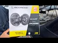 Walmart Scosche 6x5 Speakers Review and Unboxing