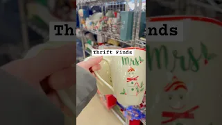 Thrift Finds matching Lenox Christmas mugs for 99 each