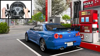 Forza Horizon 6 - Nissan Skyline R34 GTR | Logitech Steering Wheel Gameplay
