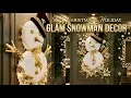 Elegant DIY Snowman Wall Decor That Looks Store-Bought DECOR PIXIES