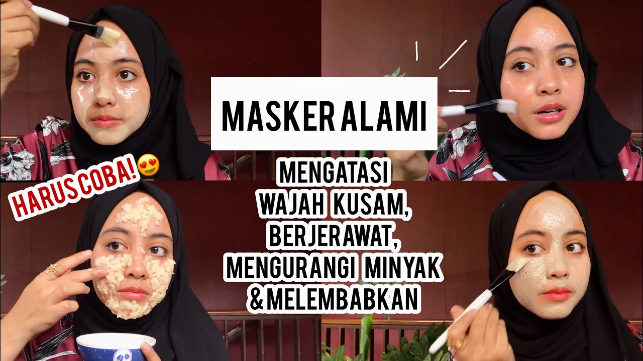 Kulit Kusam ? Begini Tips Membuat Wajah Glowing Dengan Masker Alami | Cara Membuat Masker Timun. 