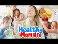 Building Healthy Habits as a Busy Mom Smoothies Snacks Balance