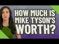 How much is Mike Tyson s worth