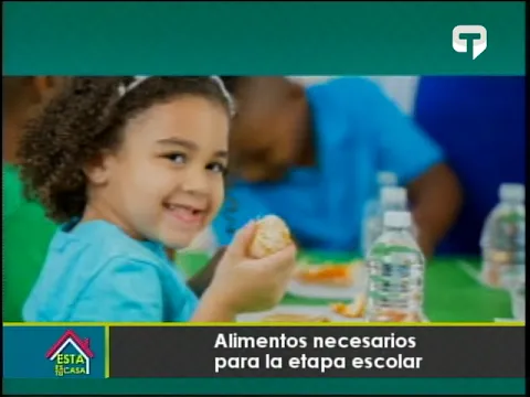 Alimentos necesarios para la etapa escolar