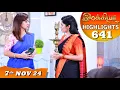 Download Lagu Ilakkiya Serial | EP 641 Highlights | 7th Nov 2024 | Shambhavy | Nandan | Sushma Nair