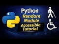 Python Lecture 14 Python Random Module Explained random randint choice methods explained