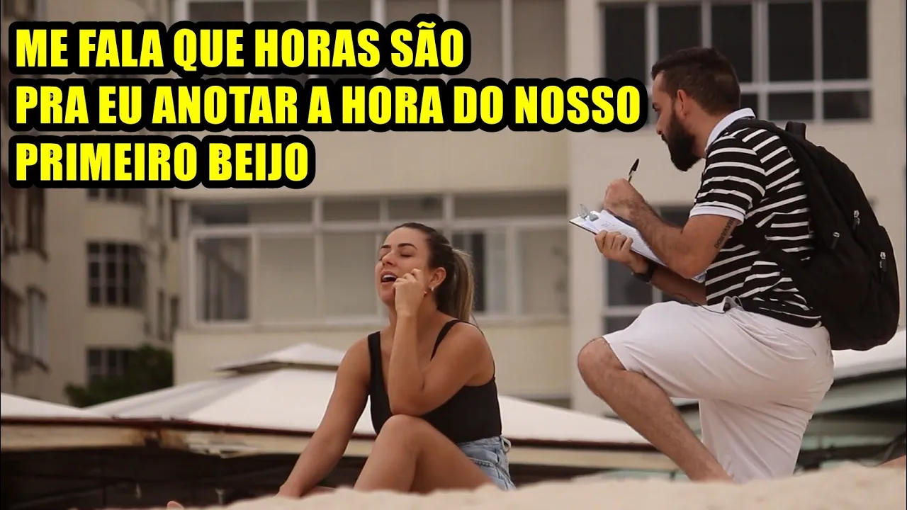 POSSO ANOTAR A HORA DO NOSSO PRIMEIRO BEIJO? : MANDE A SUA #296