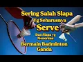 Download Lagu Peraturan Servis Badminton Ganda, cara penerimaan servis #badminton