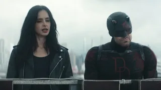 Daredevil Jessica Jones infiltrate Task Force Warehouse - Daredevil Born Again 2x06