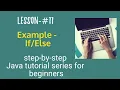 Java tutorial for beginners - Example of