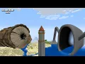 SURVIVING FROM DUNE SANDWORM AND SEA EATER in Minecraft - Gameplay - Coffin Meme