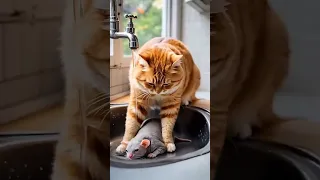 القط والفار على نار هادية 