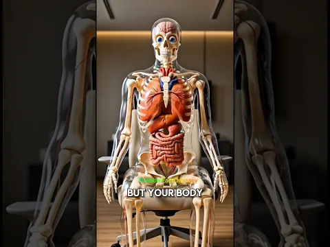 What Sitting Too Long Really Does to Your Body #SittingTooLong #HealthShorts#ScienceShorts