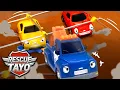 Blue Rescue Team! There's an Accident at the construction Site! | Rescue Tayo Story | Rescue Team