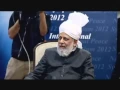 Lagu Hazrat Mirza Masroor Ahmad - Press Conference With Pakistani Media - by roothmens