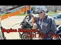 Honda CR-V Engine removal OUT THE TOP