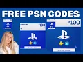 PlayStation Gift Card Codes 2026 How To Get Free PSN Codes Legally