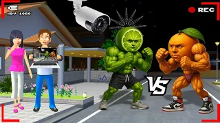 yuta mio panicked cctv recorded the anomaly of udin dindun vs asep srepet in front of the house 