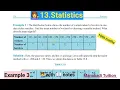 10th class math Chapter 13 Statistics Example 3 CBSE NCERT