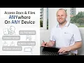 Access cloud files locally through File Explorer using SharePoint and OneDrive