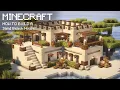 Download Lagu Minecraft 1.21 | How to Build a Sand Beach House For Your Survival | TUTORIAL