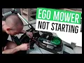How to fix an EGO Mower that won t start