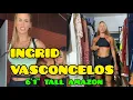 Lagu Ingrid Vasconcelos Tall Fitness Model | Tall Girl | Giant woman  Tall girl and Short guy Tall tiktok