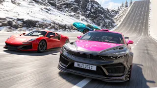 EXTREME Downhill Racing On The New CRAZIEST Map In BeamNG!
