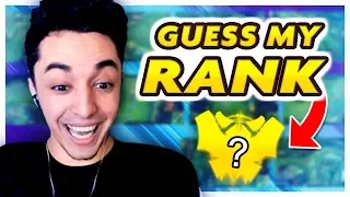 Nightblue3 tries to guess YOUR rank! - Guess My Rank #1