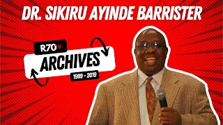 r70 archives dr sikiru ayinde barrister rare performance footage in london 1999 fujimusic