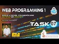 Web Programming 1 Task 7 Java Institute Bhathiya Jayasinghe