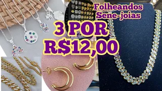 ACHEI NO BRAS - R$4,00 COMPRE FOLHEADOS E SEMI JOIAS DIRETO  DA FABRICA FATURANDO MAIS QUE 200%