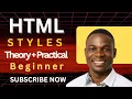 HTML Styles Inline Internal External Styling HTML Tutorial for Beginners 2025