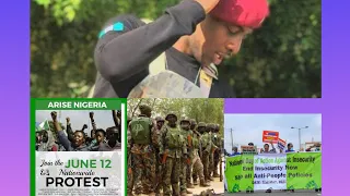 sh ker come out to protest on june 12 if you think you can nigerian s ld1 r thr t ns fellow nigs