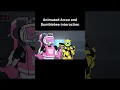 Animated Arcee and Bumblebee Interaction