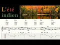 Download Lagu L'ÉTÉ INDIEN | INDIAN SUMMER | JOE DASSIN | Complete | Acoustic Guitar Lesson | Sheet Music \u0026 TAB