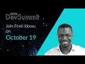 Meet the Arm DevSummit Speakers Femi Idowu from Microsoft