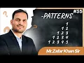 35 Pattern In Python By Zafar Khan Sir