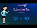 Estimate Sum Rounding off to the Nearest 10 Round off examples Round off number Math