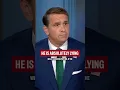 He is absolutely lying