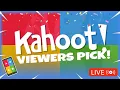 LIVE PLAYING KAHOOT VIEWERS PICK THE QUIZZES WE PLAY ROAD TO 32 100 SUBS JOIN TO COMPETE