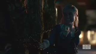 legacies 2x04 lizzie asks josie to stab her josie uses black magic to save lizzie