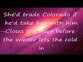 Zac Brown Band ~ Colder Weather # lyrics