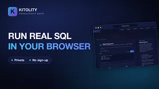 Run SQL in Your Browser Free SQLite Playground No Upload