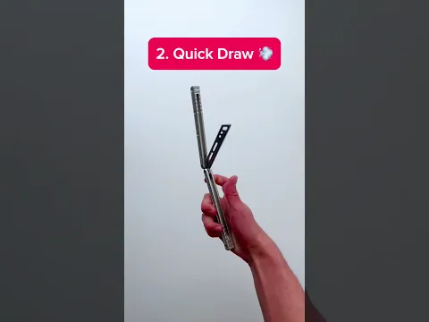 3 Cleanest Butterfly Knife Openings | Tutorial