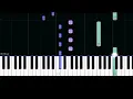 Abel Korzeniowski - Table For Two (Intermediate Piano Tutorial)