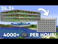 Minecraft Easy CREEPER Farm 26 2 Tutorial - 4000 Gunpowder Per Hour