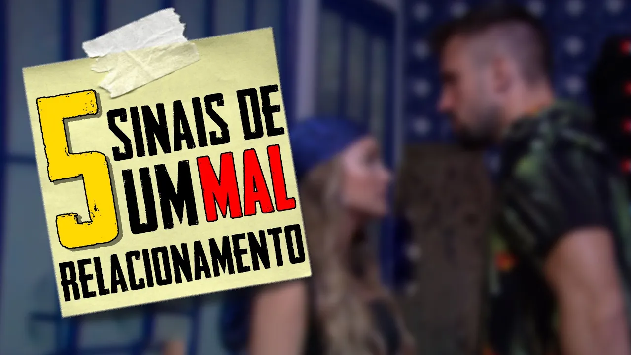 5 SINAIS DE UM MAL RELACIONAMENTO? (foto do casal Carla Diaz e Arthur Picoli)