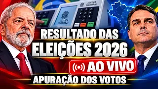 AO VIVO - APURAÇÕES DAS URNAS COMEÇOU