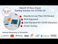 COVID Rapid Testing Demonstration